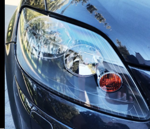 after headlight restoration